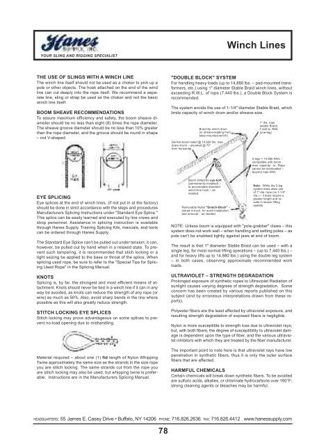 twin-path® slings in action - Hanes Supply, Inc