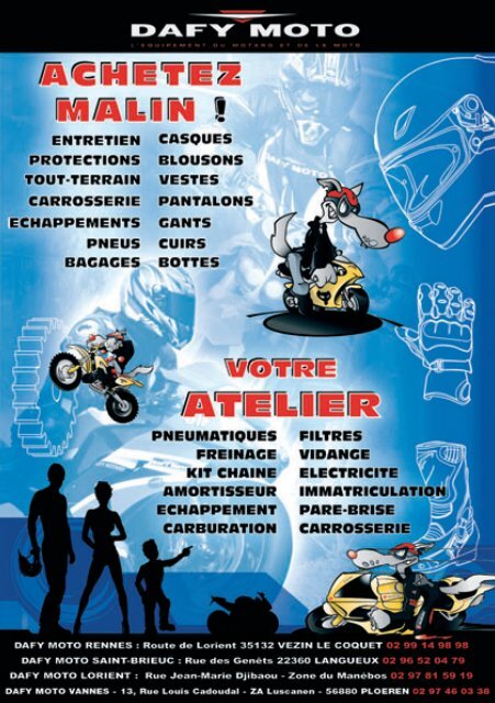 Motocycliste - Ligue de Bretagne