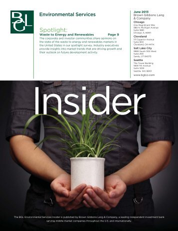 BGL Environmental Services Insider (PDF 2082KB)