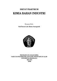 Diktat Praktikum Kimia Bahan Industri - Universitas Brawijaya