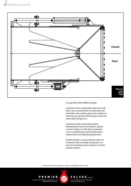 Sleeve valveS - Premier Valves