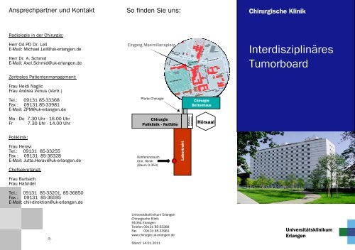 Chirurgische Klinik - Universitätsklinikum Erlangen