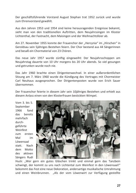 Festschrift zum Jubiläumsjahr 2011 "150 Jahre Hercynia"