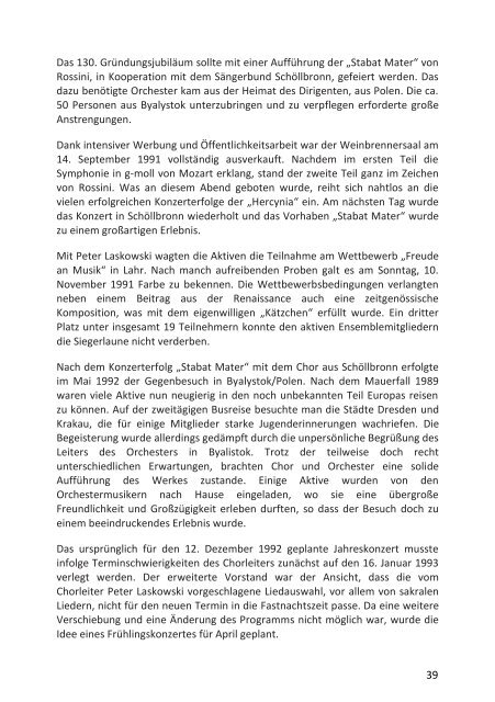 Festschrift zum Jubiläumsjahr 2011 "150 Jahre Hercynia"