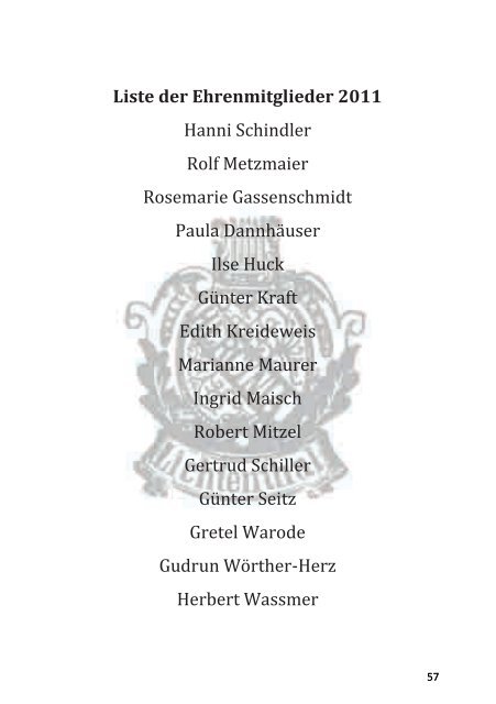 Festschrift zum Jubiläumsjahr 2011 "150 Jahre Hercynia"