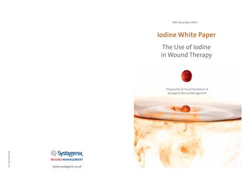 Iodine White Paper - Systagenix