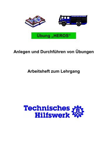 Arbeitsheft - THW - Bundesschule