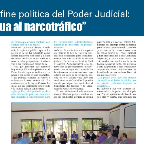 Presidenta Alba Luz Ramos Vanegas: - Poder Judicial