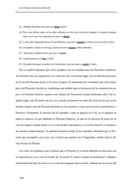 la generaciÃ³n de tiempo y aspecto en inglÃ©s y espaÃ±ol