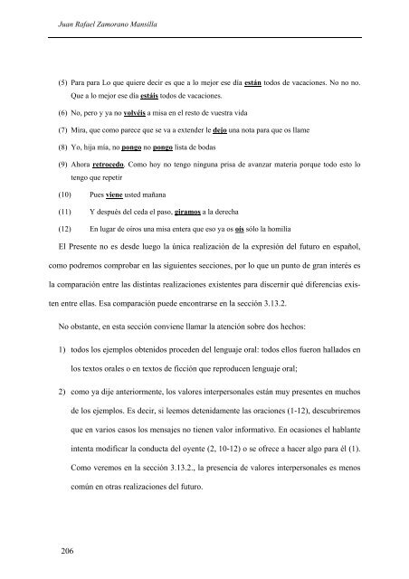 la generaciÃ³n de tiempo y aspecto en inglÃ©s y espaÃ±ol