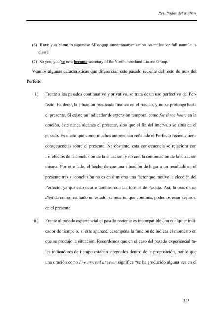 la generaciÃ³n de tiempo y aspecto en inglÃ©s y espaÃ±ol