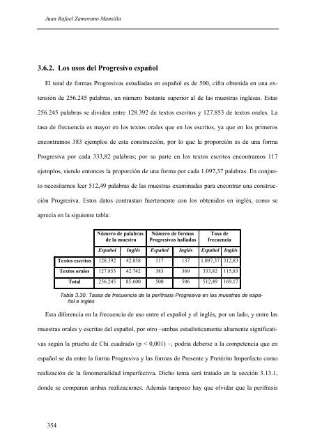 la generaciÃ³n de tiempo y aspecto en inglÃ©s y espaÃ±ol