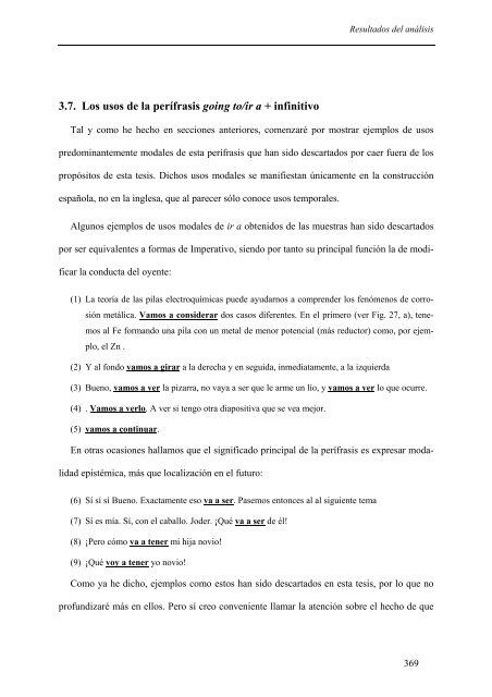 la generaciÃ³n de tiempo y aspecto en inglÃ©s y espaÃ±ol