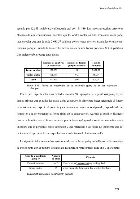 la generaciÃ³n de tiempo y aspecto en inglÃ©s y espaÃ±ol