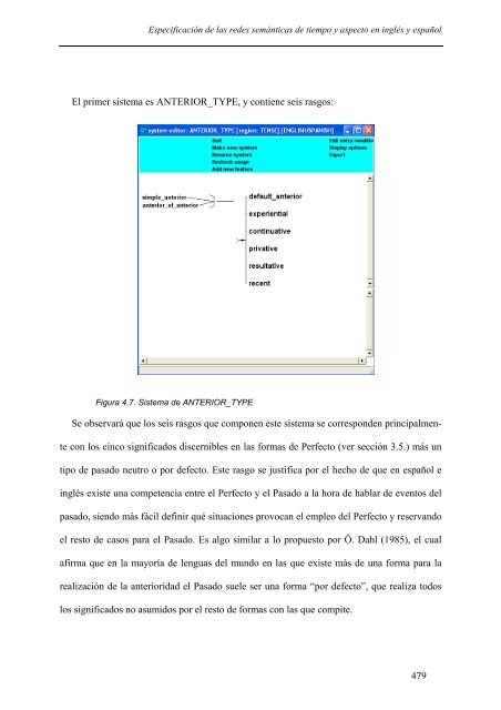 la generaciÃ³n de tiempo y aspecto en inglÃ©s y espaÃ±ol