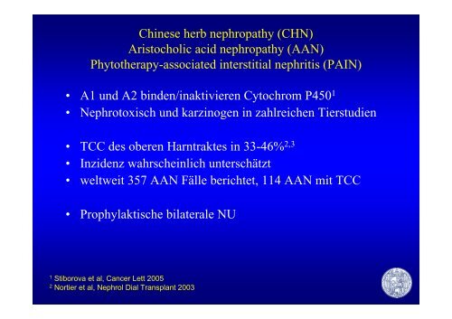Chinese herb nephropathy (CHN) - nieren-transplantation.com