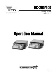 DC-200/300 Operation Manual - Rice Lake Weighing Systems
