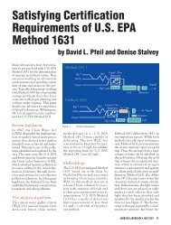Satisfying EPA Method 1631 - Teledyne Leeman Labs