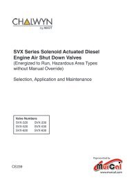 CE239 : SVX Series Solenoid Actuated Diesel Engine Air Shut ...