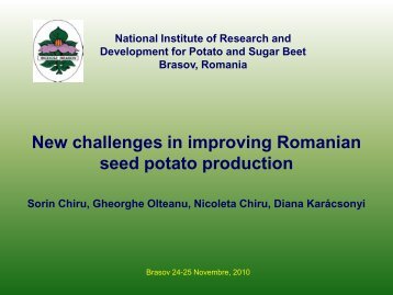 limits and new approach in improving seed potato production in ...