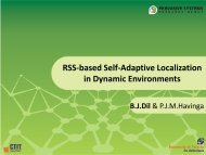 RSS-based Self-Adaptive Localization in Dynamic Environments