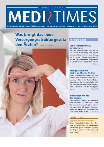 Sichern Sie die Vorteile Ihrer Patienten - MEDI Deutschland