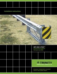 SRT 8 Manual2.qxd - Trinity Highway Products, LLC