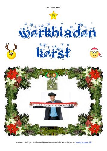 kerst werkbladen - Webs