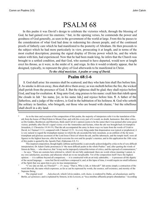 Commentary on Psalms - Volume 3 - Bible Study Guides