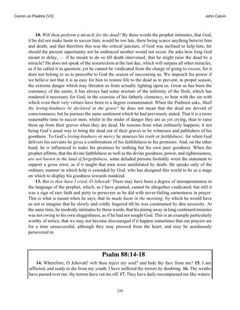 Commentary on Psalms - Volume 3 - Bible Study Guides