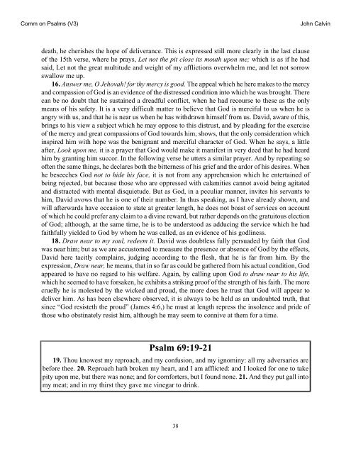 Commentary on Psalms - Volume 3 - Bible Study Guides