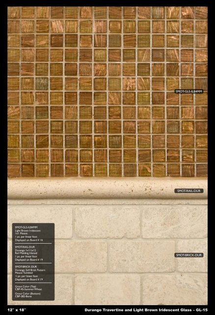 Mosaic Tile Backsplash Design Guide - Natural Stone