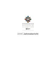 Jahresbericht 2006 als PDF downloaden - Krankenhaus der ...