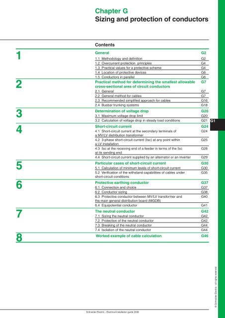 Sizing and protection of conductors PDF 816KB - Schneider Electric