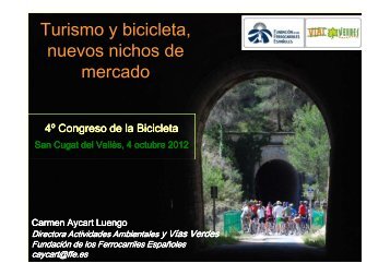 Turismo y bicicleta, nuevos nichos de mercado - CongrÃƒÂ©s de la ...