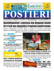 Gazeta Postieri (20 Korrik 2013) - Posta Shqiptare