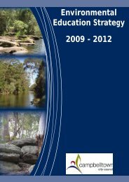 Environmental Education Strategy - Campbelltown City Council ...