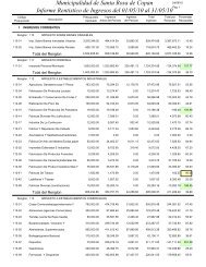 Informe Rentistico de Ingresos del 01/05/10 al 31/05/10 ...