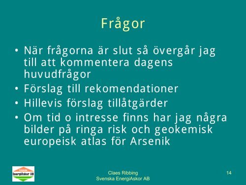 Aska - avfall eller resurs? - Svenska EnergiAskor AB