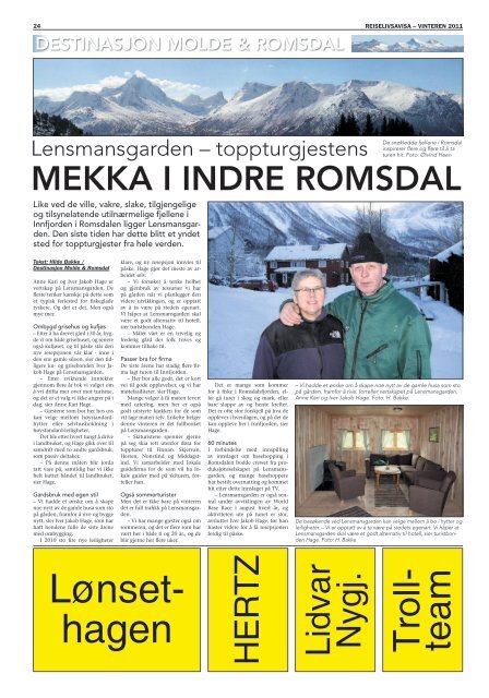 Avisa Romsdal vinter 2011 - Visit Molde