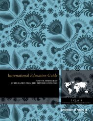 International Education Guide Republic of Poland - Enterprise and ...