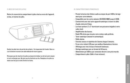 Clock Radio - Energy Sistem