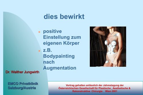 EMCO Privatklinik Salzburg/Austria - Plastische Chirurgie Dr ...