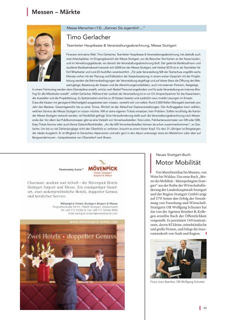 Message Ausgabe 3/2011 - Messe Stuttgart