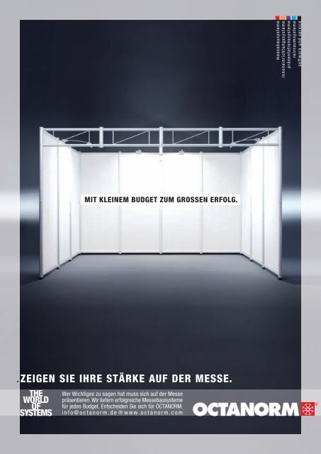 Message Ausgabe 3/2011 - Messe Stuttgart
