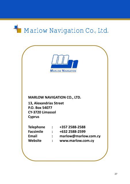 +632 2588-2599 Email : marlow@marlow.com.cy Website