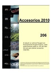 Catalogo Accesorios 2010 206 Web - Peugeot MÃ©xico