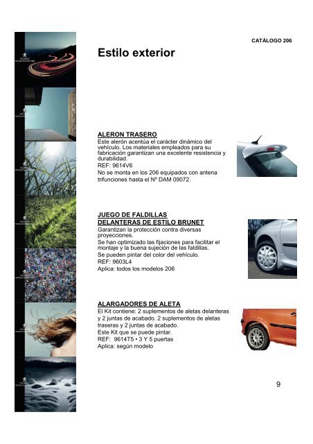 Catalogo Accesorios 2010 206 Web - Peugeot MÃ©xico