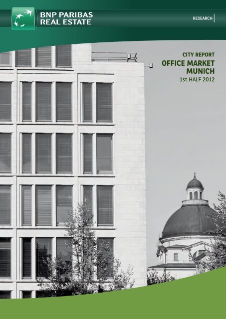 office market munich - BNP PARIBAS Real Estate Deutschland