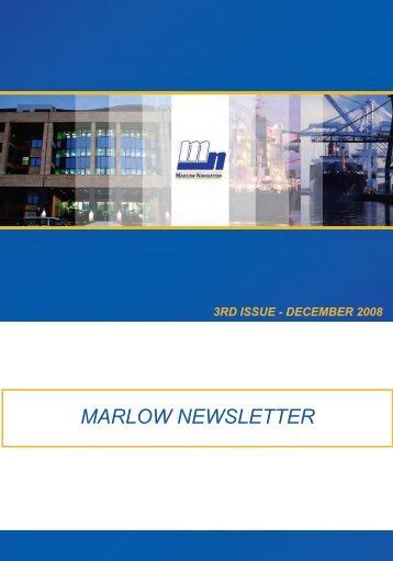 MARLOW NEWSLETTER - Marlow Navigation Training Center